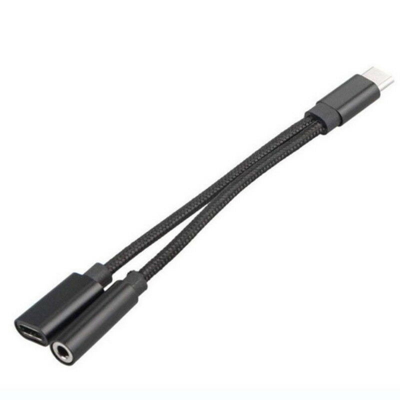 Cáp SạC Âm Thanh Tai Nghe LoạI C Sang 3.5mm 2 Trong 1 Chuyên DụNg