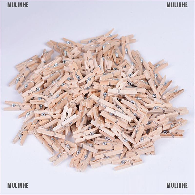 Kẹp Ảnh Bằng Gỗ Tự Nhiên 50x25MM