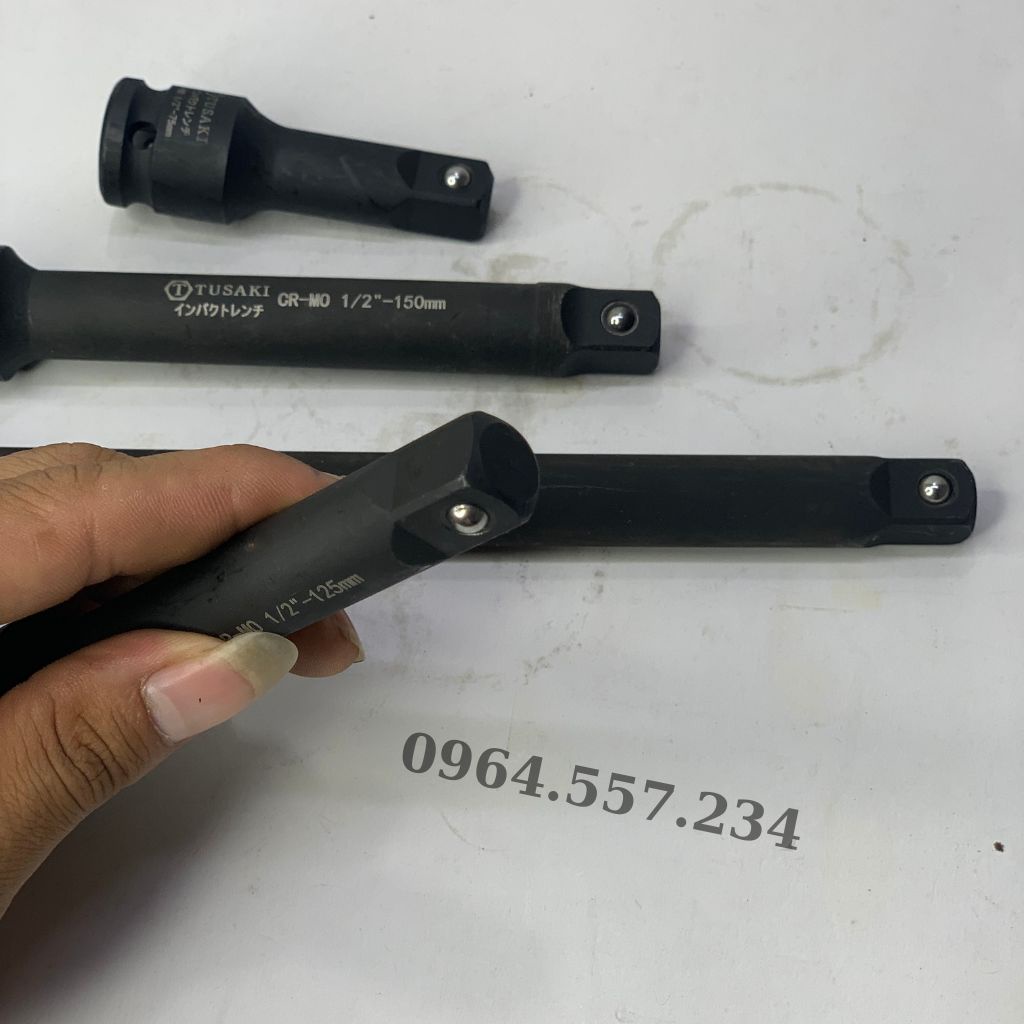 Đầu Khẩu, Đầu Nối 1/2" inch, Đầu Nối Ngắn Dài Đủ Các Số TUSAKI-JAPAN