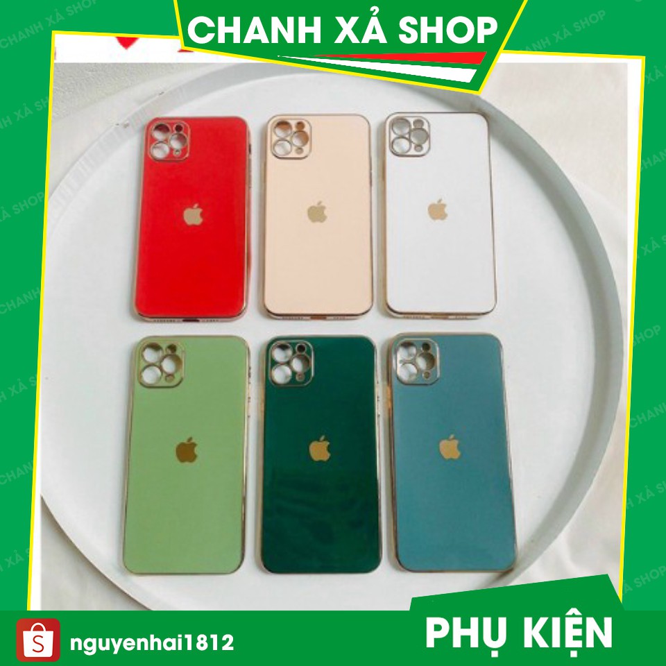 ☘️ ĐỘ iP12 - Ốp lưng iphone Cạnh Vuông Thiết kế giống iPhone 12 - Nhựa dẻo - Viền bóng