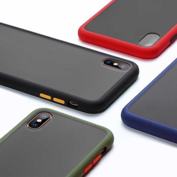FREESHIP 50K ỐP NHÁM CHỐNG SOCK , VA ĐẬP , BÁM VÂN TAY 5 MÀU THỜI TRANG IPHONE #8