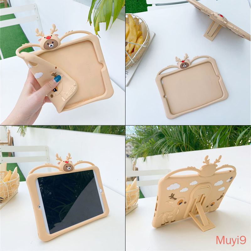 Ốp Lưng Phong Cách Giáng Sinh Cho Ipad 2018 Mini1 / 2 / 3 Mini4 Ipad6 / Ipad Air2 / 3 / 4 Ipad6 10.2 | BigBuy360 - bigbuy360.vn