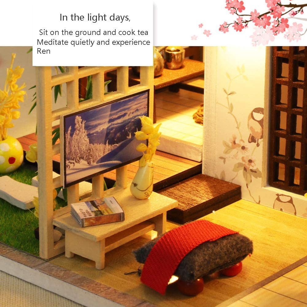 Mô Hình Lắp Ráp Nhà Búp Bê DIY : Căn Hộ Theo Phong Cách Nhật Bản - M027 Tặng Keo Sữa