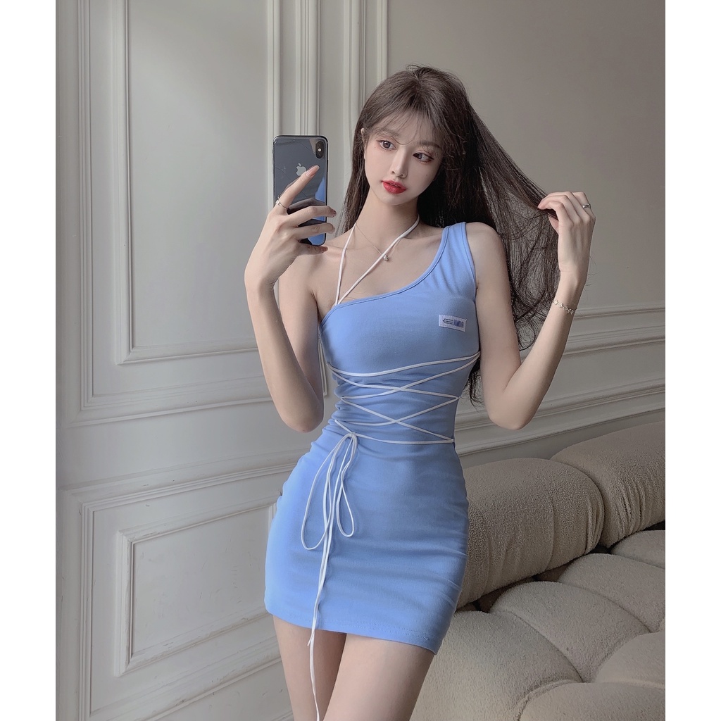 Đầm Ôm Body Trễ Vai Thiết Kế Mới Quyến Rũ