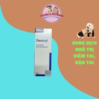 Thuốc nhỏ tai trị viêm tai, rận tai cho chó mèo