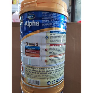 Sữa Dielac Alpha số 3 -4 1500G