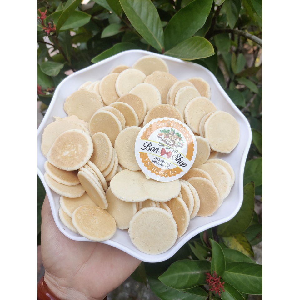 BÁNH ĐỒNG TIỀN 500G GIÒN NGON