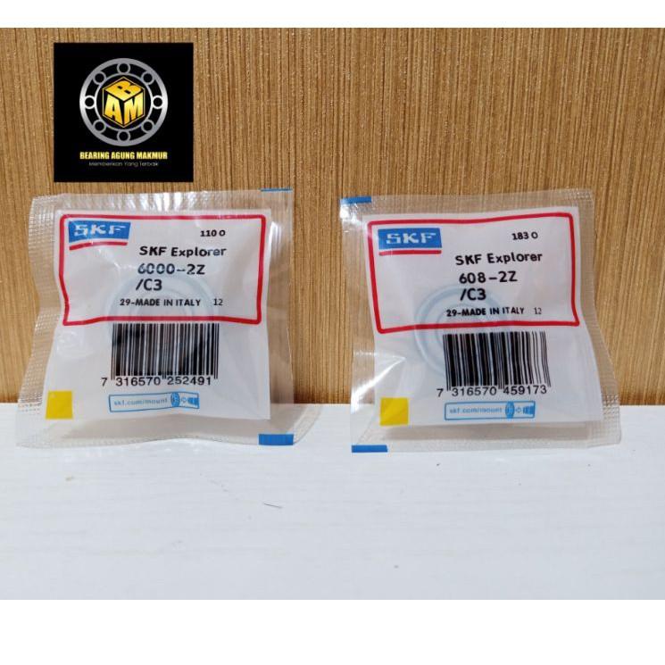Vòng Bi Tay Đầu Tiên SKF 608 ZZ C3