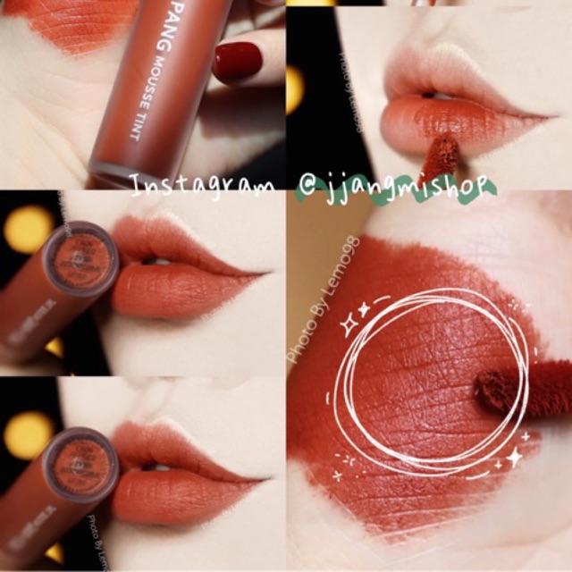 SON KEM LÌ APIEU JUICY PANG MOUSSE TINT A'PIEU