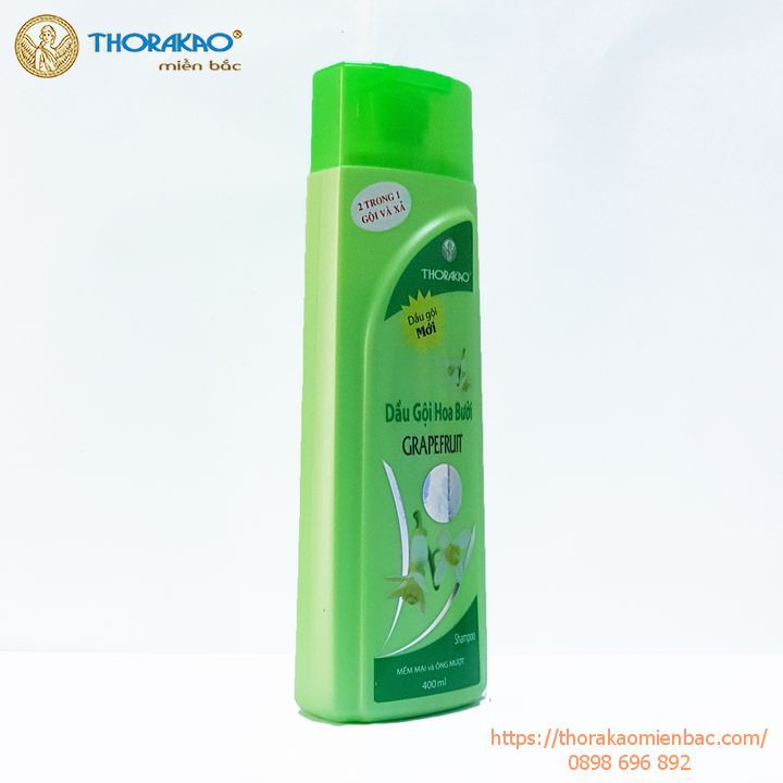 Dầu gội hoa bưởi ngăn rụng tóc Thorakao 400ml | BigBuy360 - bigbuy360.vn