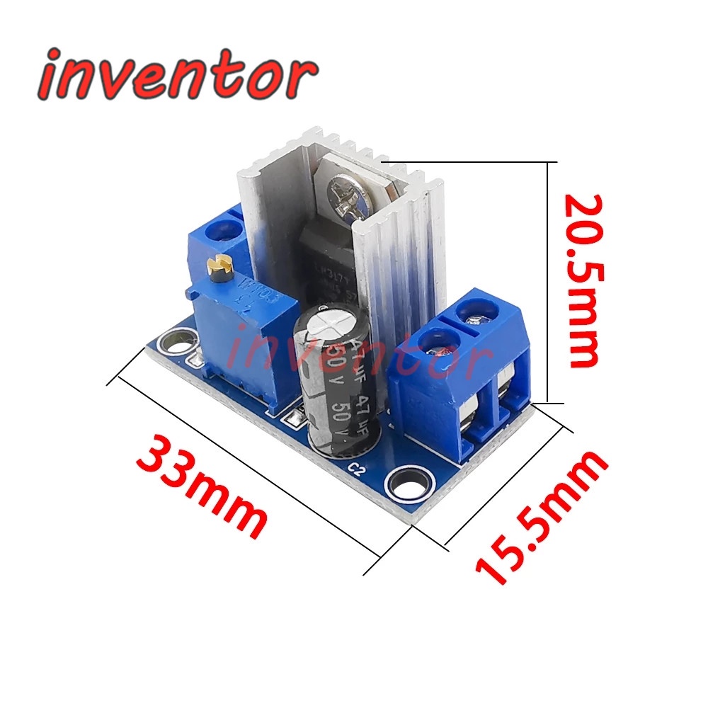 Mô đun hạ áp Lm317 DC-DC