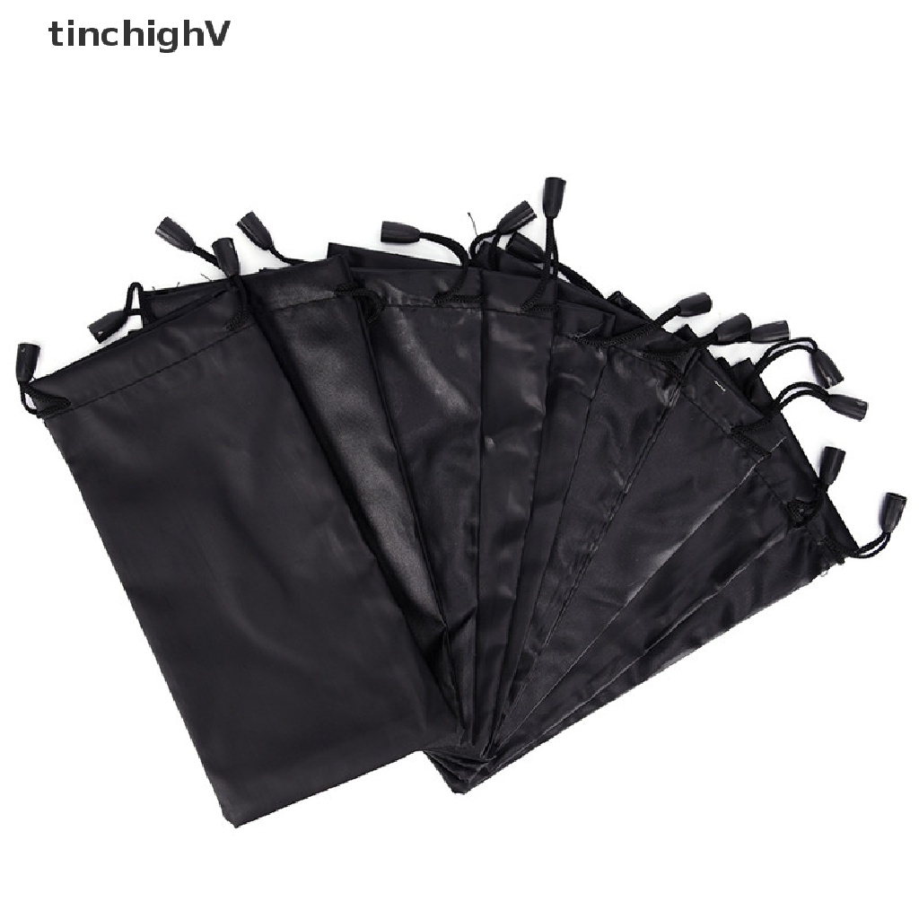 Bộ 3 Túi Đựng Kính Mát Bằng Sợi Microfiber Mềm Màu Đen