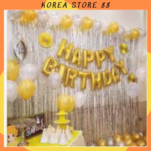 Rèm kim tuyến trang trí sinh nhật, thôi nôi, đầy tháng cho bé trai, bé gái, trang trí phòng cưới 1mx2 2246 KOREA STORE88