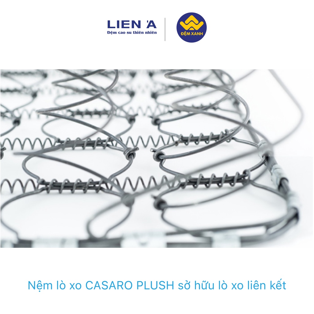 Đệm lò xo Liên Á Cassaro Plush