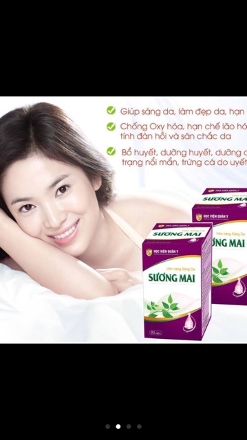 (Chínhhãng ) Viên uống sáng da sương mai học viện quân y | BigBuy360 - bigbuy360.vn