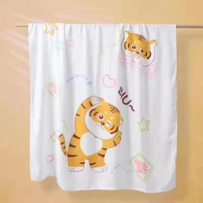 Chăn lụa coton cao cấp siêu mềm cho bé nằm điều hòa -Chăn hè thu cho bé