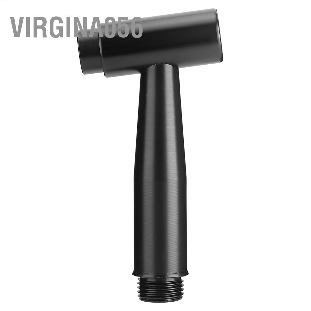 Virgina056 G1/2in Thread Aluminum Toilet Bidet Sprayer Shower Head for Vaginal Private Part Cleaning