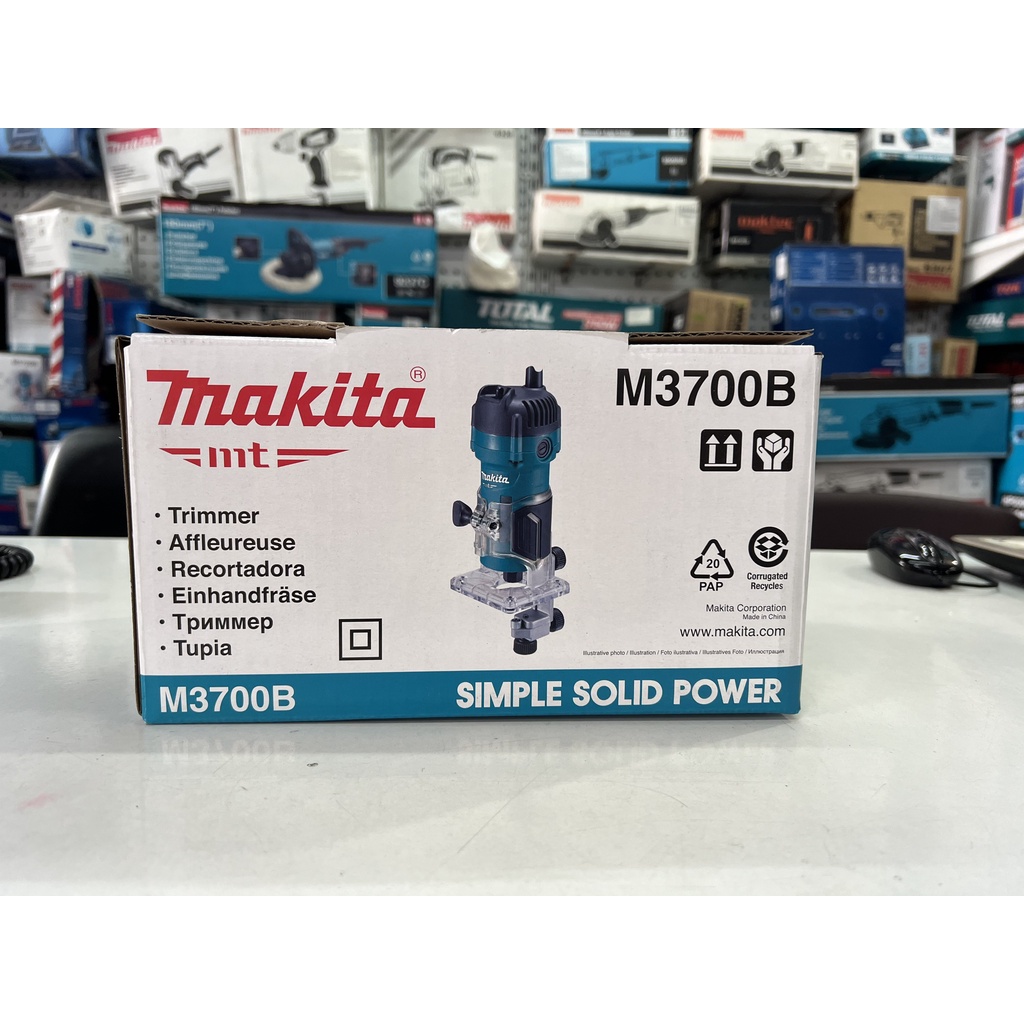 Máy phay ( đánh cạnh) Makita 1/4" M3700B