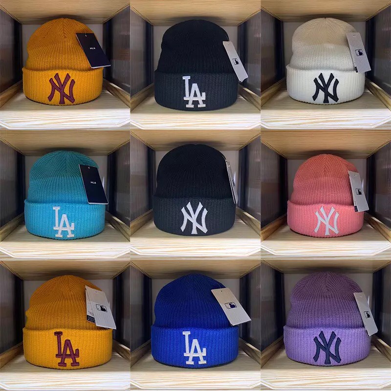 NÓN LEN LOGO MLB NHIỀU MÀU