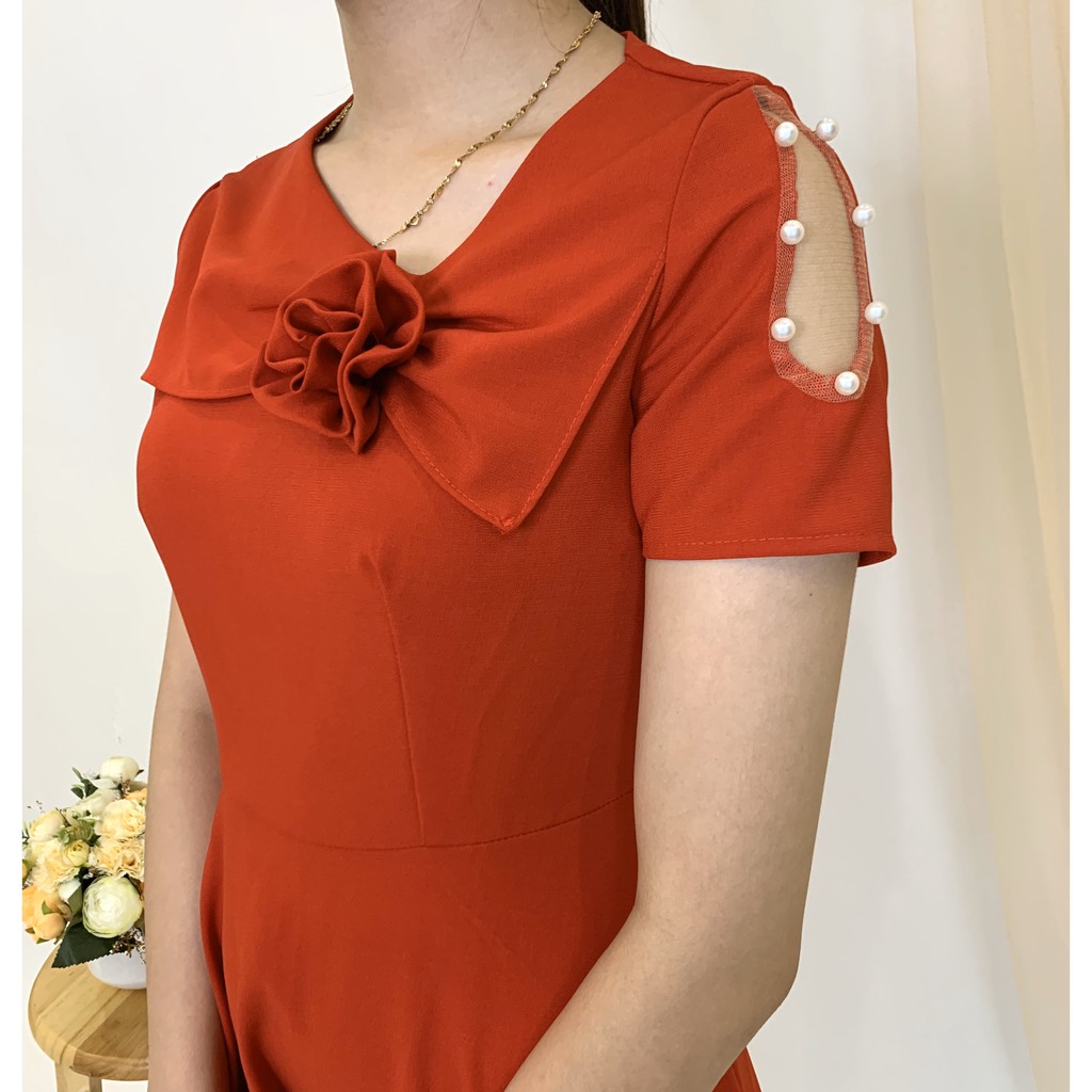 [Mã WASTMAY giảm 15% tối đa 30K đơn 150K] Đầm dáng xòe big size mango EMVY - V34 | BigBuy360 - bigbuy360.vn