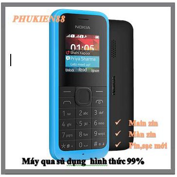 ĐIỆN THOẠI NGHE GỌI NOKIA 105 (2016) 2 SIM ZIN  NGHE GỌI TỐT | BigBuy360 - bigbuy360.vn