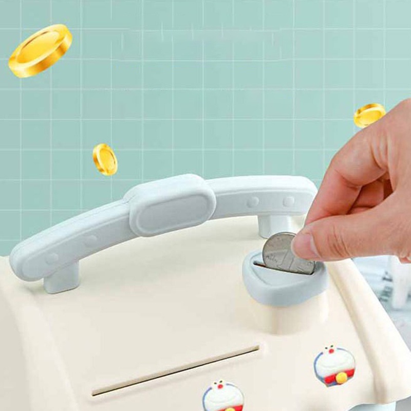 Hộp Đựng Tiền Tiết Kiệm Cỡ Lớn Thiết Kế Dễ Thương Có Thể Thay Đổi Tiền Xu
