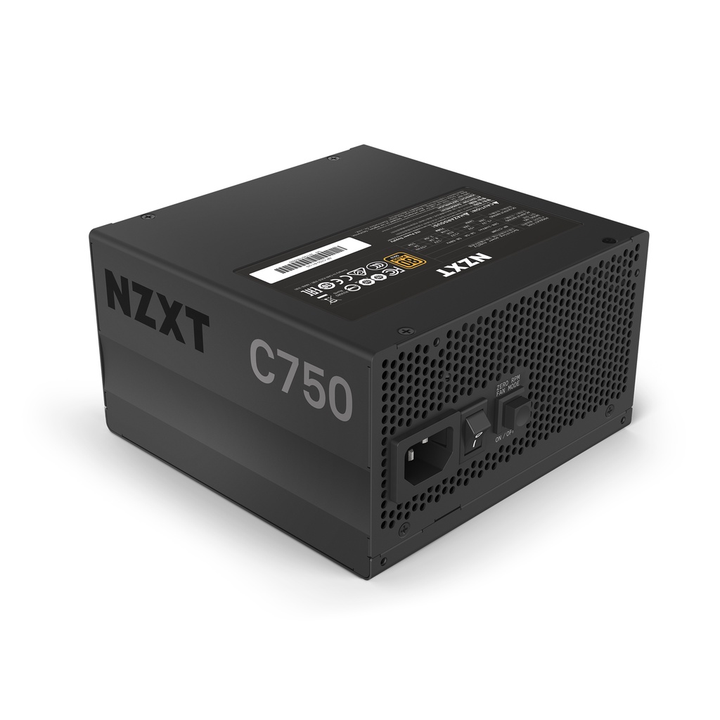 Nguồn máy tính NZXT C750 Gold Moduller 750W công suất thực