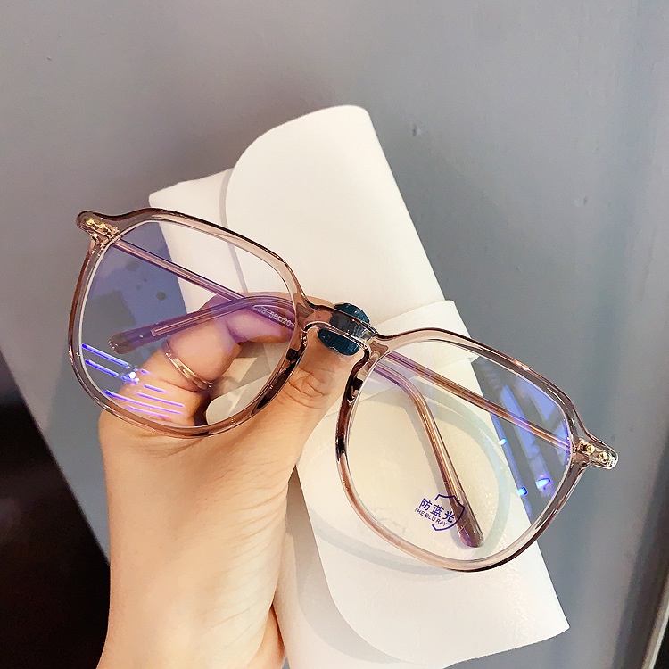 Mắt kính chống bức xạ thiết kế quá khổ phong cách Hàn cho nữ