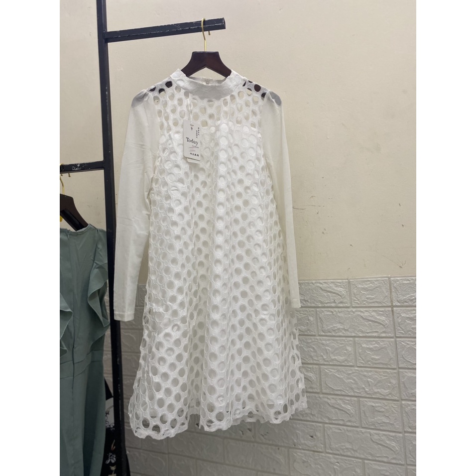 Xả _ Váy ren lẻ size lẻ màu
