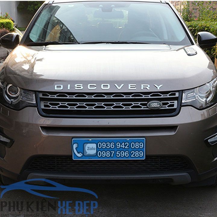 Decal tem chữ Discovery 3D cho ô tô