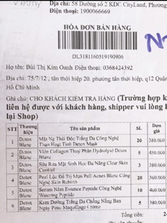 Combo cho sỉ