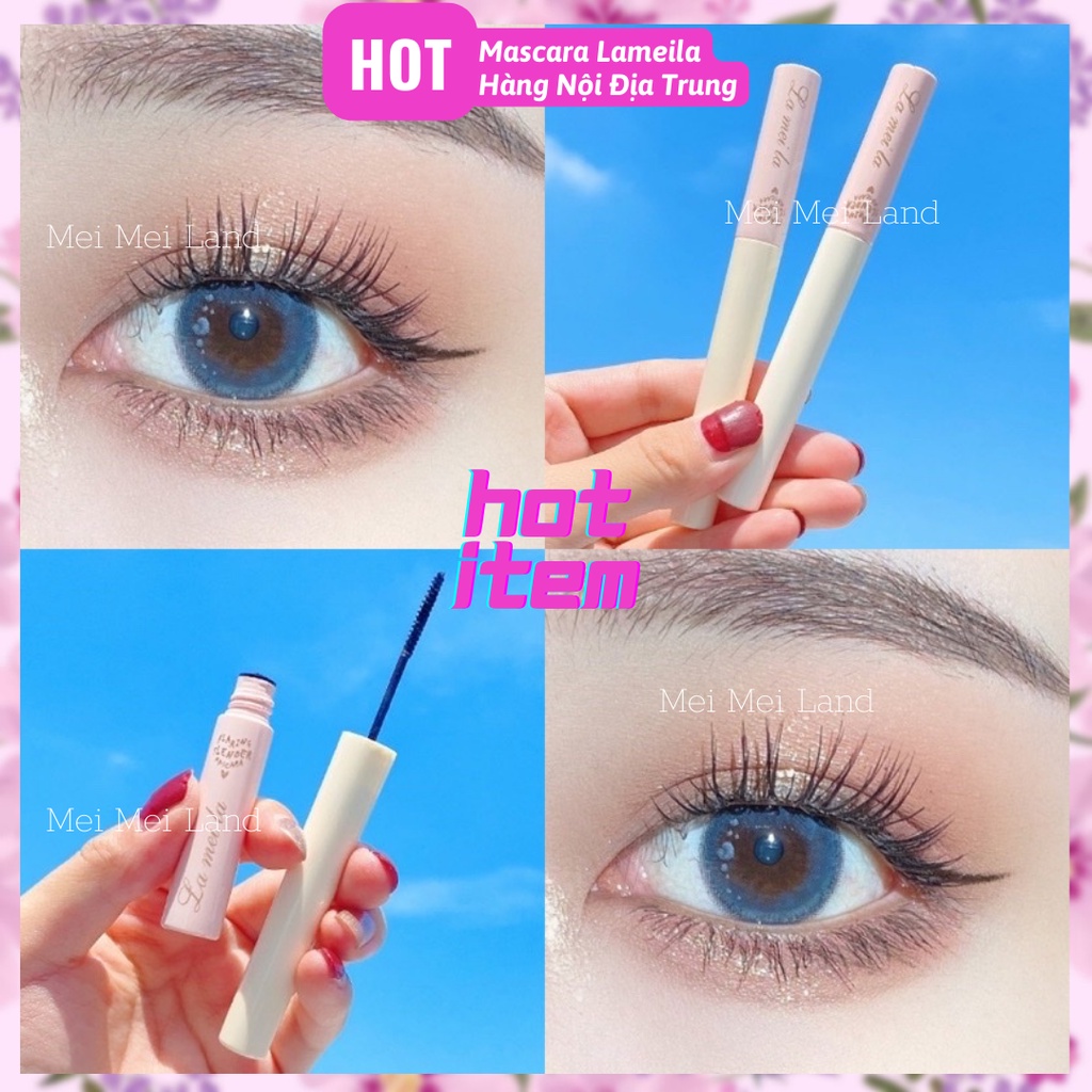 Mascara Siêu Mảnh Tơi Mi Lameila Skinny Microcara Vỏ Hồng Nội Địa Trung | BigBuy360 - bigbuy360.vn