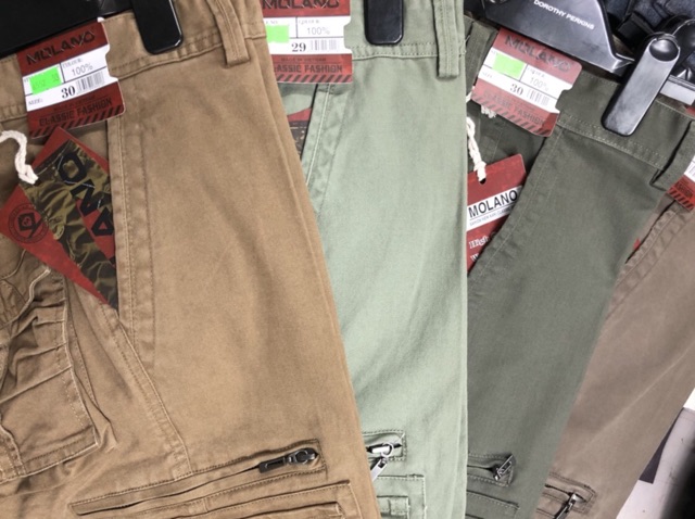 QUẦN KAKI DÀI TÚI HÔP SIZE 29-36
