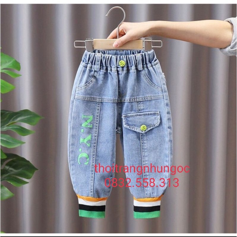 Quần jean trẻ em 3-7 tuổi
