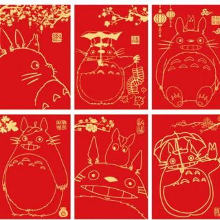 Combo bao lì xì Totoro 6c