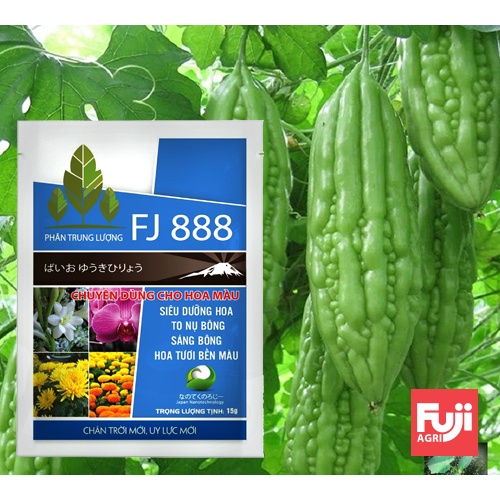 Phân bón mai vàng to hoa dày cánh FJ 888 NHẬT BẢN  15g