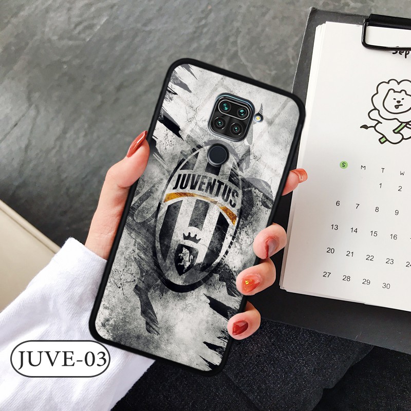 Ốp lưng kính 3D Xiaomi Redmi Note 9-hình đội bóng