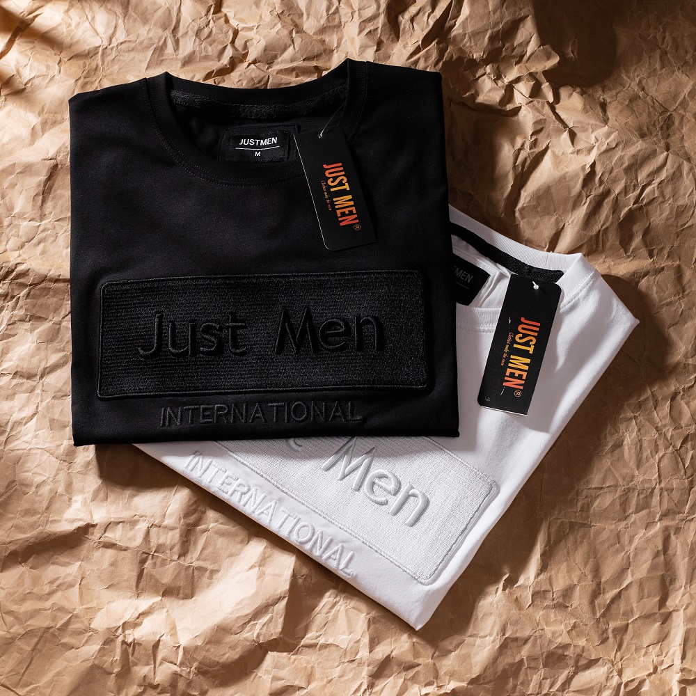 Áo Thun Nam Basic Logo Just Men 220101