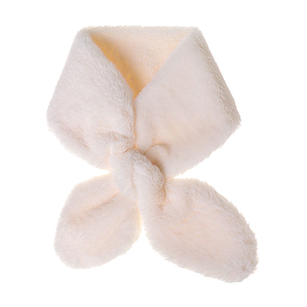 Khăn Choàng Cổ Bằng Lông Thỏ Nhân Tạo Dày Dặn Ấm Áp Nhiều Màu Sắc