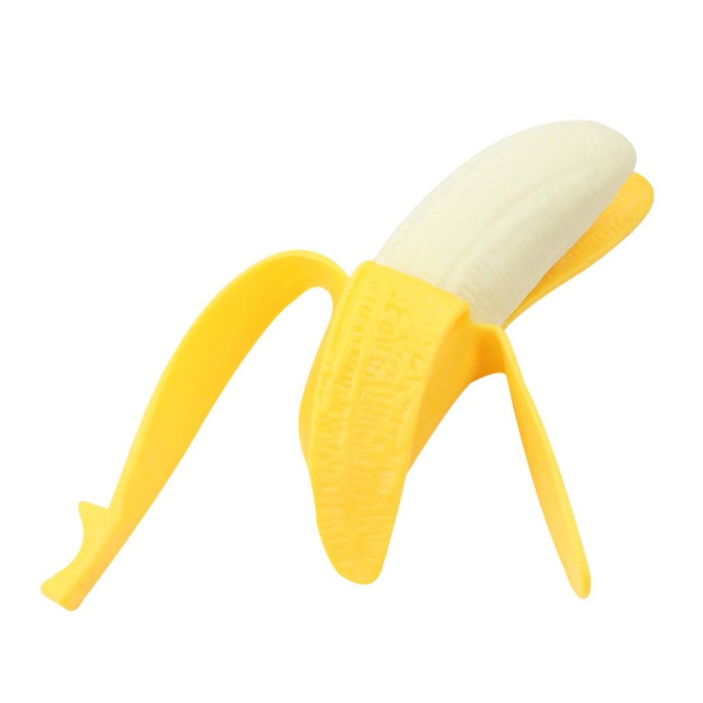 Đồ Chơi Bóp Hình Trái Chuối Bằng Silicone Giúp Giảm Căng Thẳng