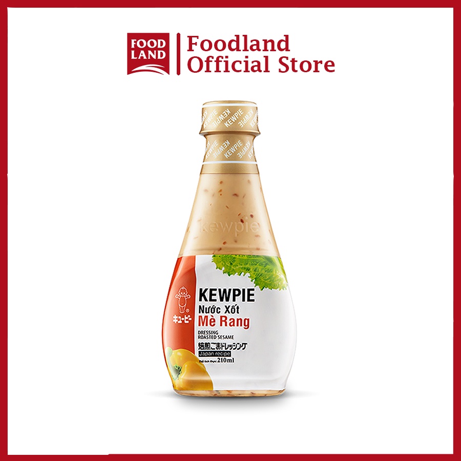 Nước Sốt Mè Rang Kewpie 210ML - Xốt mè rang, trộn salad, trộn rau, chấm lẩu hơi - Foodland