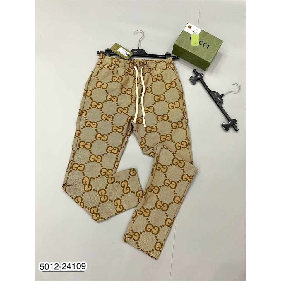 Quần Dài Nam Gc Họa Tiết Hình In Logo Cực Chất . Quần Dài Gc Ống Xuông Chất Vải Thô Dành Cho Nam - MINH TÂY STORE