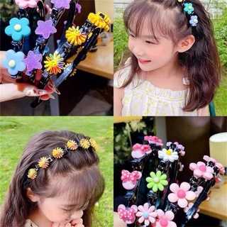 Bờm kẹp tóc cho bé kèm kẹp mái siêu dễ thương