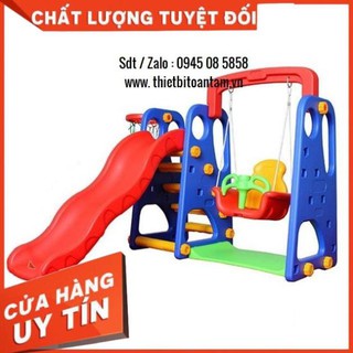 Cầu trượt xích đu con voi VS3