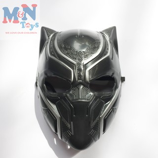 Mặt nạ Chiến binh Báo Đen - Black Panther hóa trang trung thu, halloween cho trẻ em và người lớn