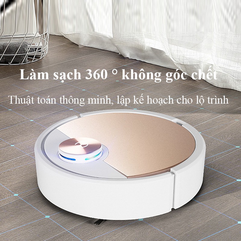 Robot Hút Bụi Lau Nhà máy hút bụi tự động ES06 Điều Khiển Qua App Hút Sạch Mọi Ngóc Ngách Trong Nhà Bảo Hành 100 Ngày