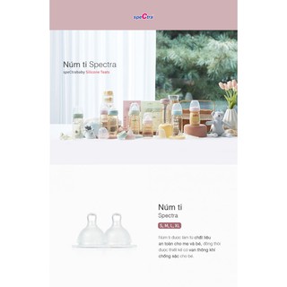 Núm ti cổ rộng Spectra size S /M /L /LL (Hộp 2 cái)