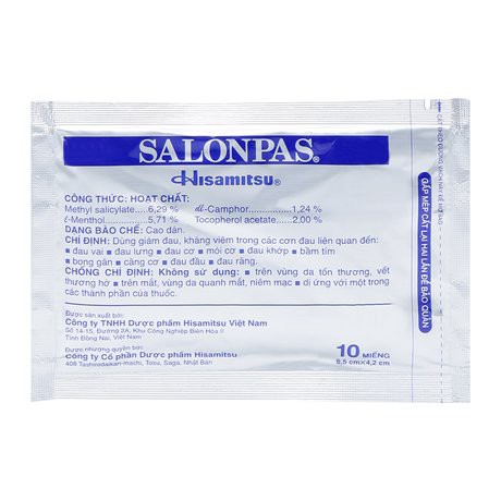 Cao dán Salonpas
