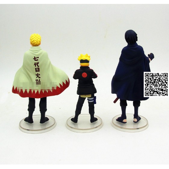 Mô hình bộ 3 BORUTO Sasuke Naruto 1067