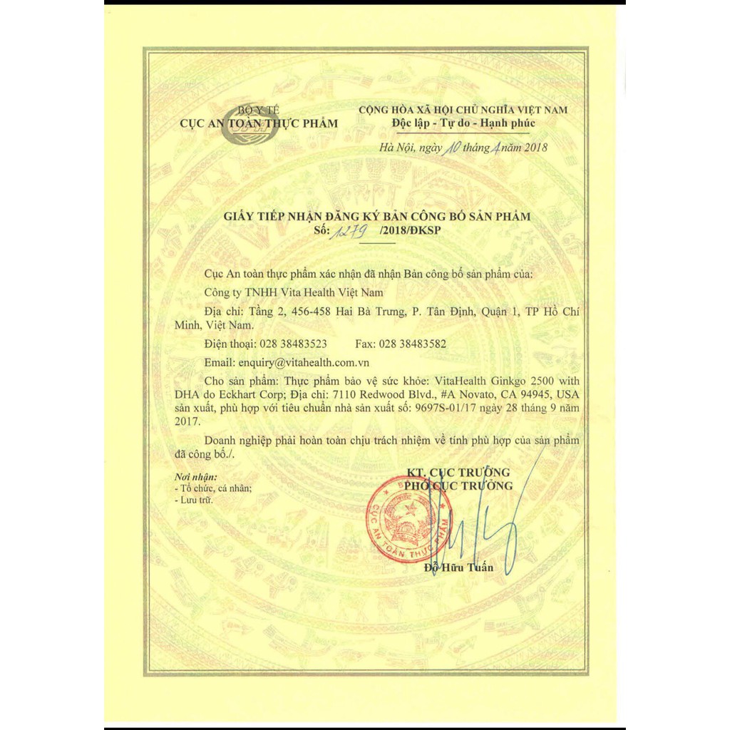Viên uống bổ não Ginkgo Sanct Bernhard tăng cường tuần hoàn não, trí nhớ H/60 viên - Ginkgo Kapseln Thanh Trang